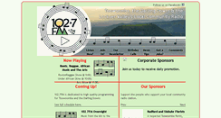 Desktop Screenshot of 102point7fm.com.au
